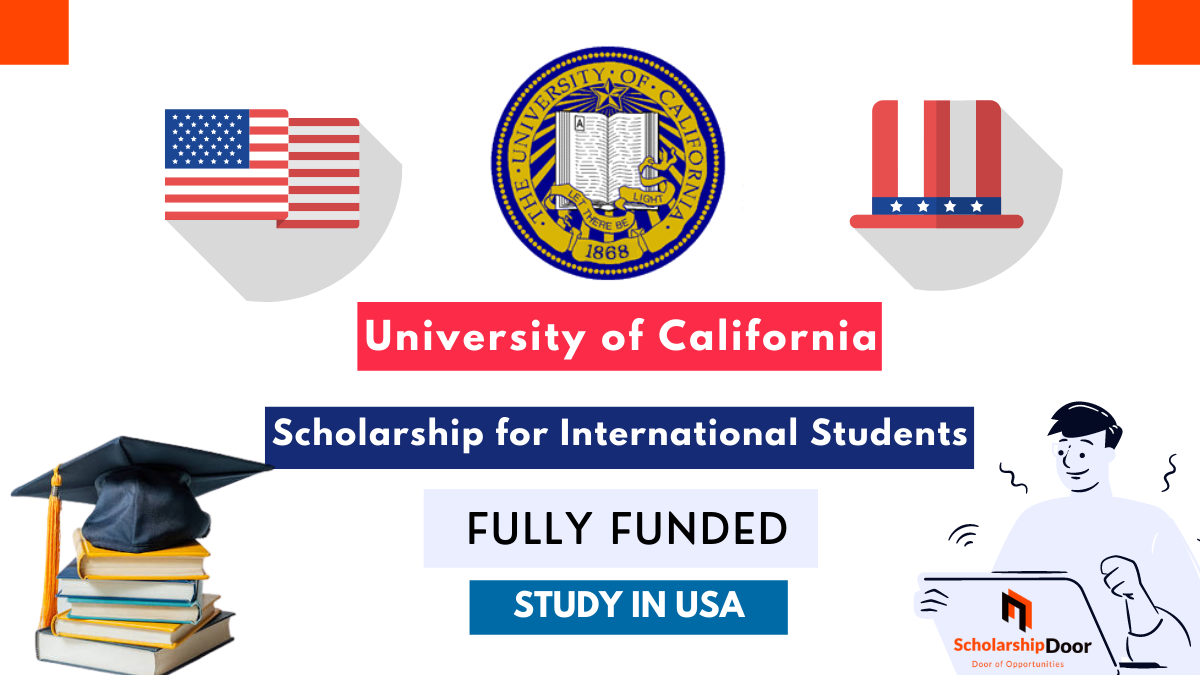 University of California Scholarship for International Students Fully-Funded