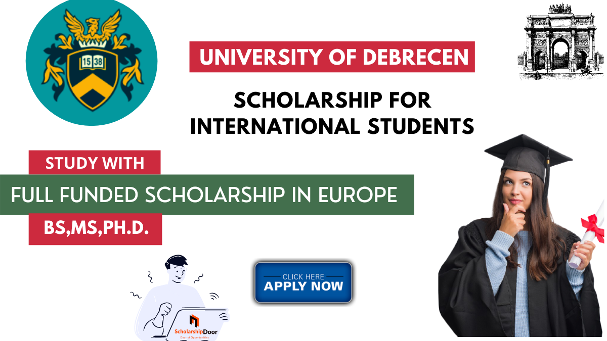 5,000 University of Debrecen Scholarship in Hungary 2021 Fully-Funded