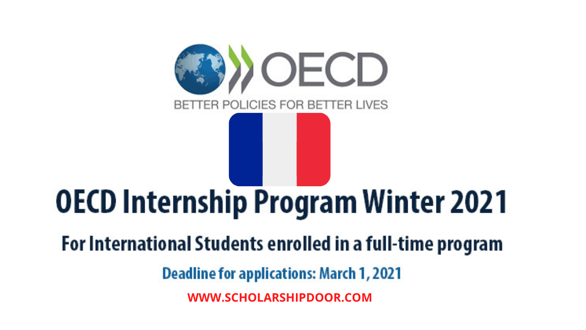 OECD Internship Program For Students Of All Nationalities in France