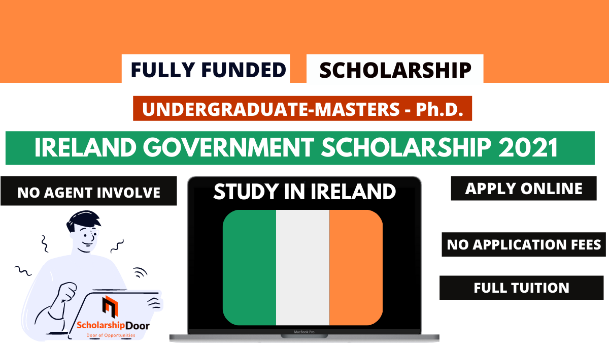Ireland Government Scholarship 2021 Fully Funded For International Students