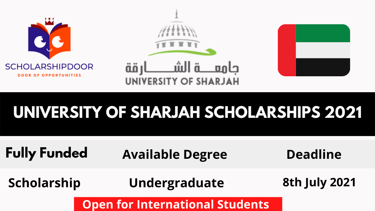 UAE Scholarship 2021 Fully Funded at American University of Sharjah