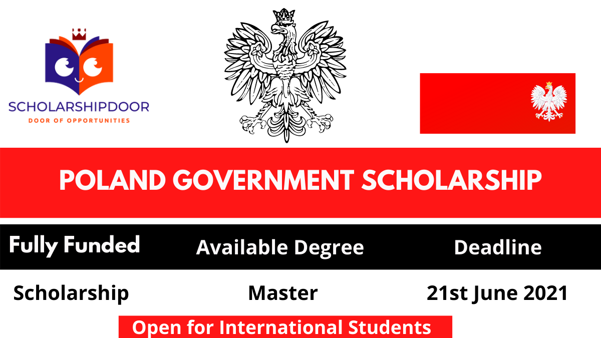 Poland Government Scholarship 2022 in Poland [Fully Funded]