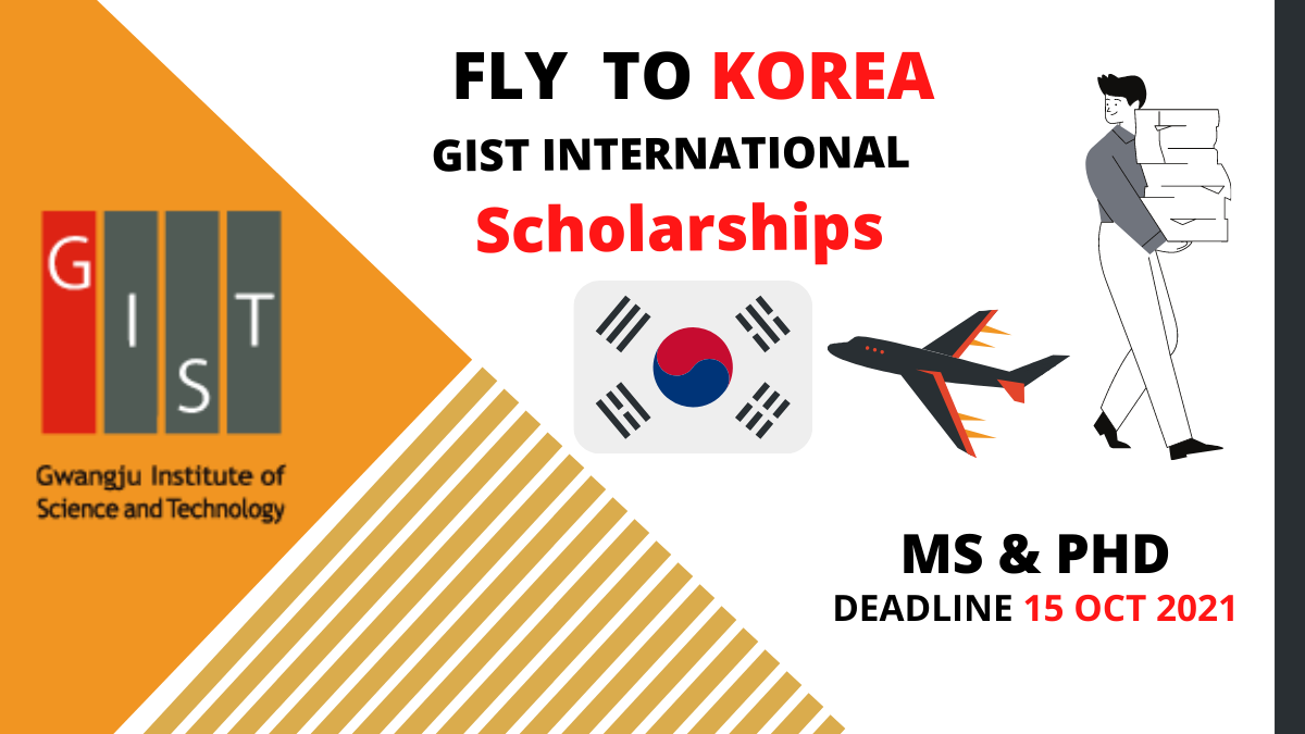 GIST International Scholarships in South Korea 2022 – Fully Funded