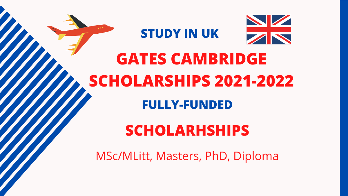 Gates Cambridge University Scholarships 2022 in the UK (Fully Funded)