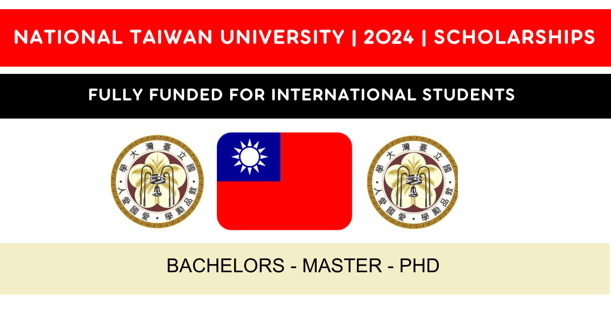 National Taiwan University Scholarships 2024