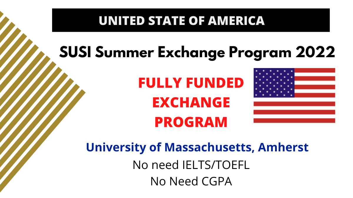 SUSI Summer Exchange Program 2022 in United States | Fully-Funded