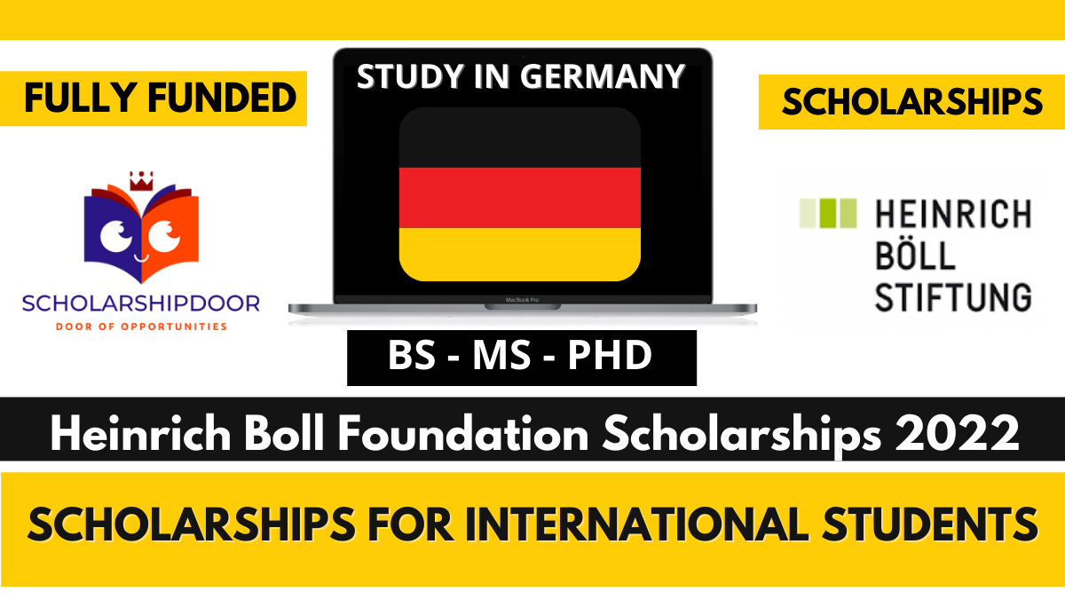 Heinrich Böll Foundation Scholarships In Germany, 2022