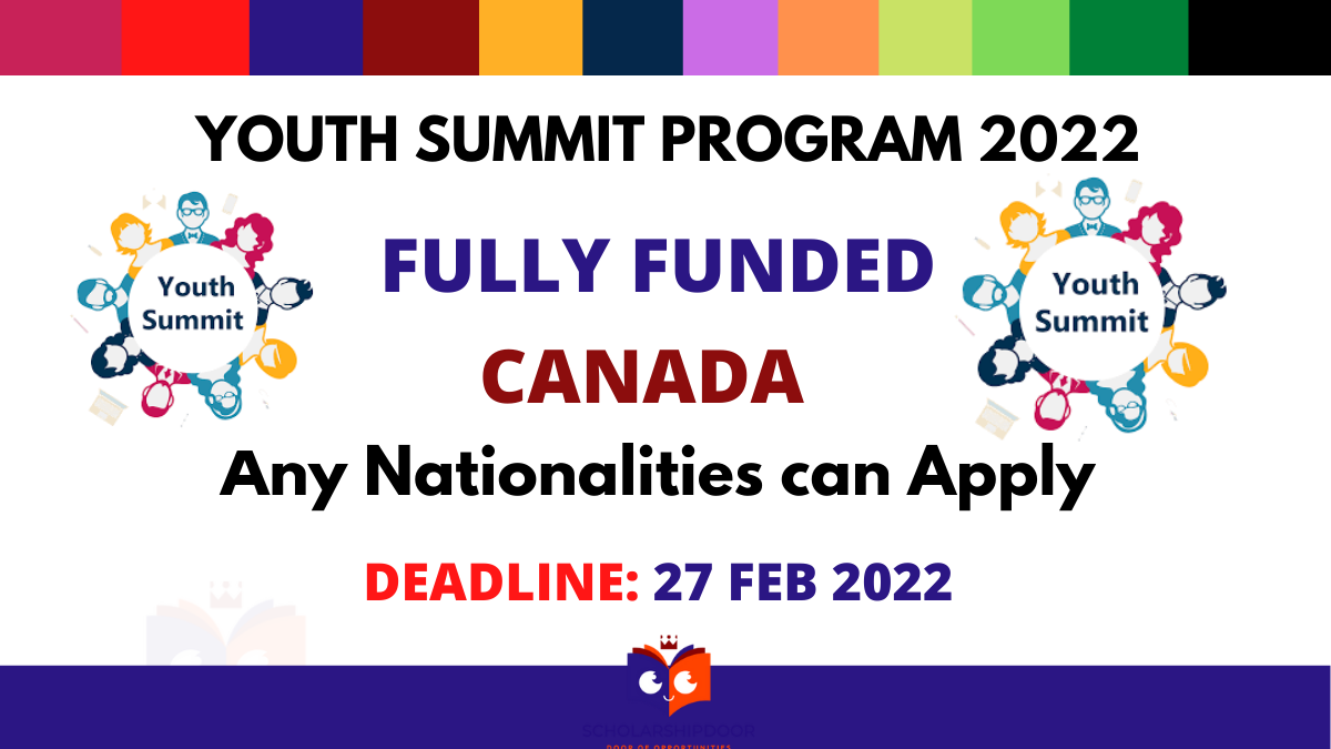 Youth Summit in Canada 2022 – Fully Funded