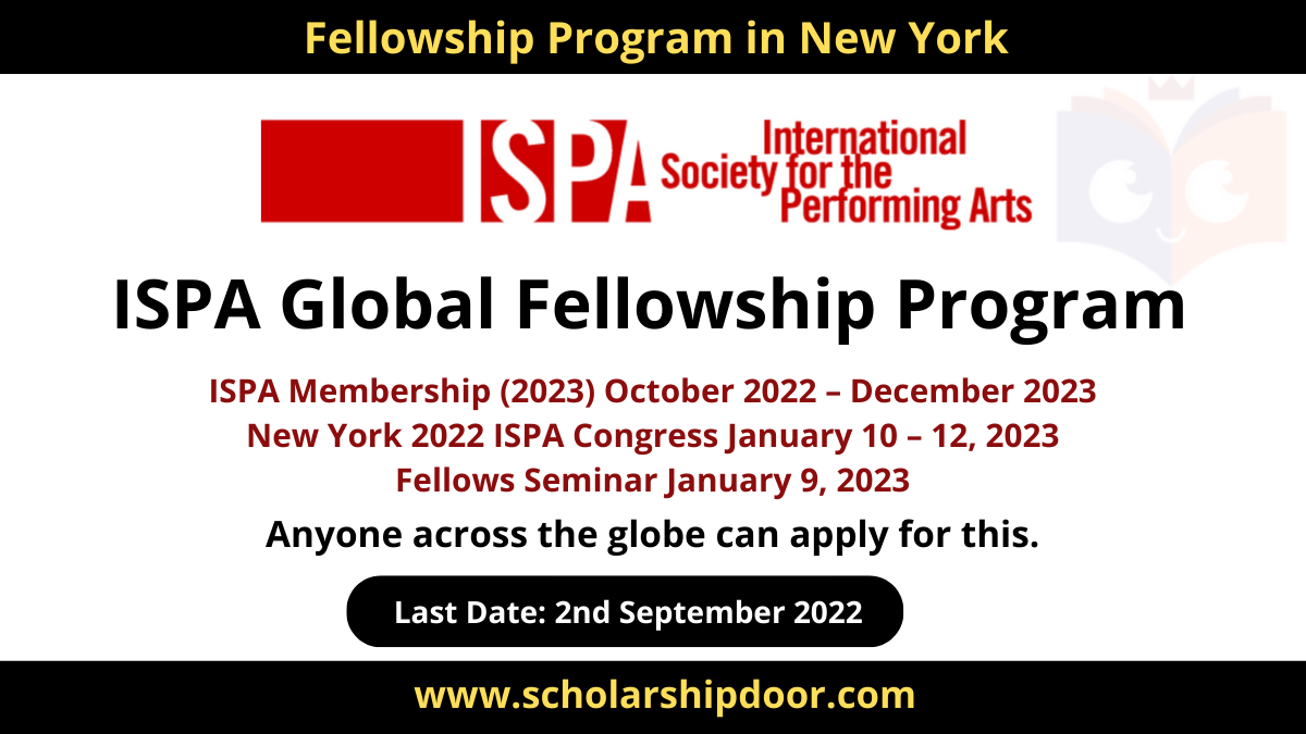 ISPA Global Fellowship Program 2022-2023￼￼