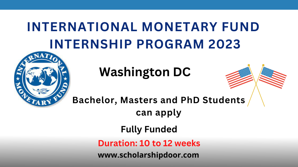 International Monetary Fund Internship 2023 | IMF Internship Program