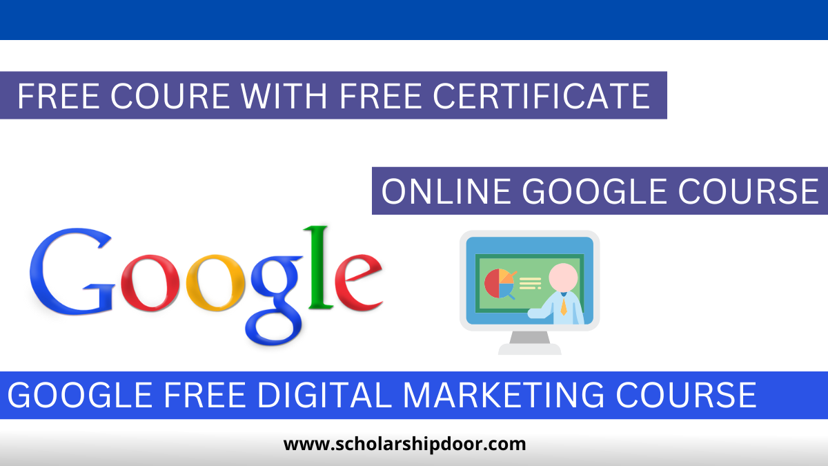 Google Free Digital Marketing Course Online | Free Certificate |