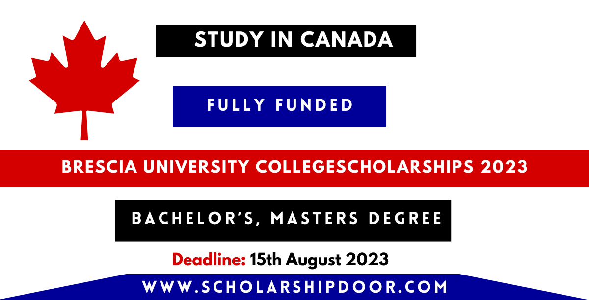 Brescia University Scholarships in Canada 2023