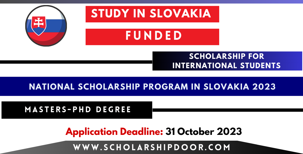 NSP Scholarship in Slovakia 2023