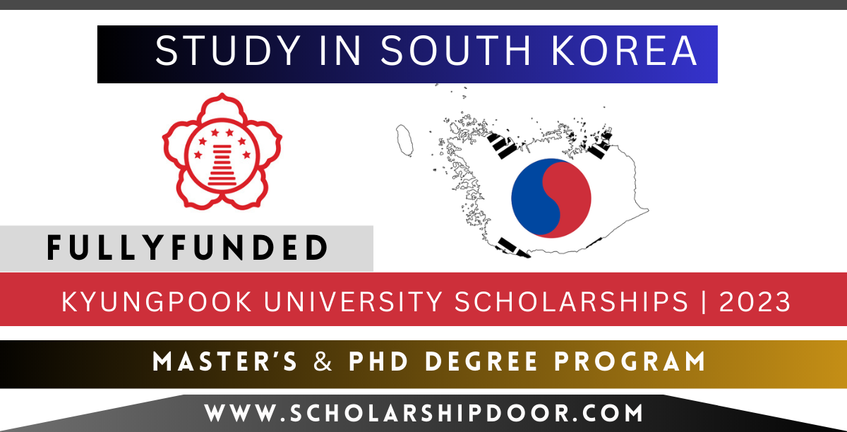 Kyungpook National University Scholarships in South Korea 2024