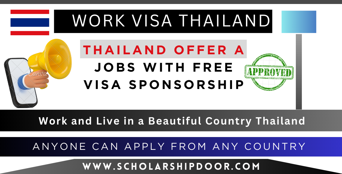 Work and Live in a Beautiful Country Thailand 2023