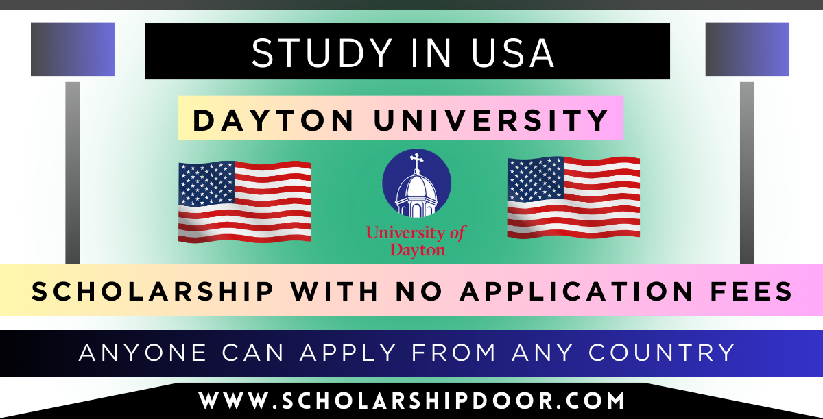 University of Dayton Merit Scholarship in USA 2023-24