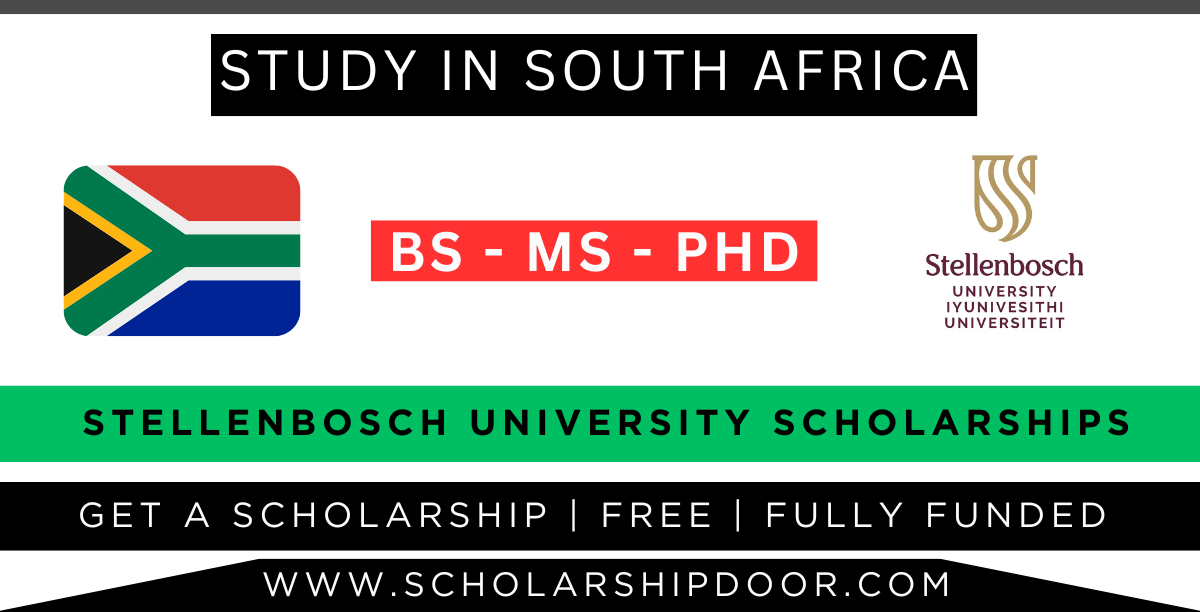 Stellenbosch University Scholarships 2024