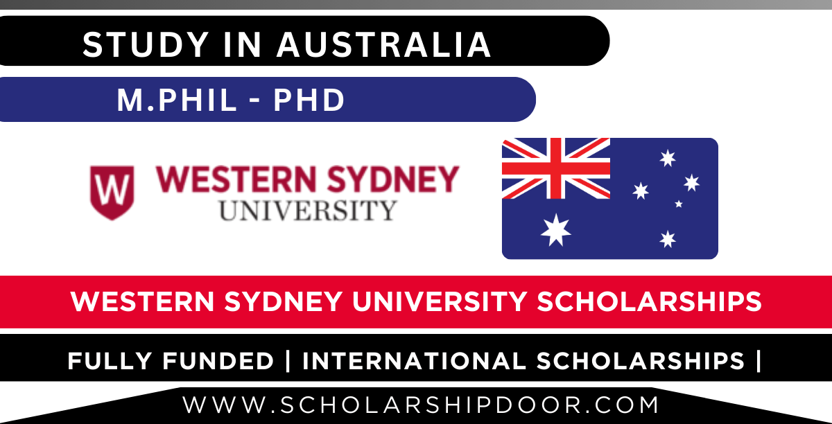 Western Sydney University Australia Scholarships 2024