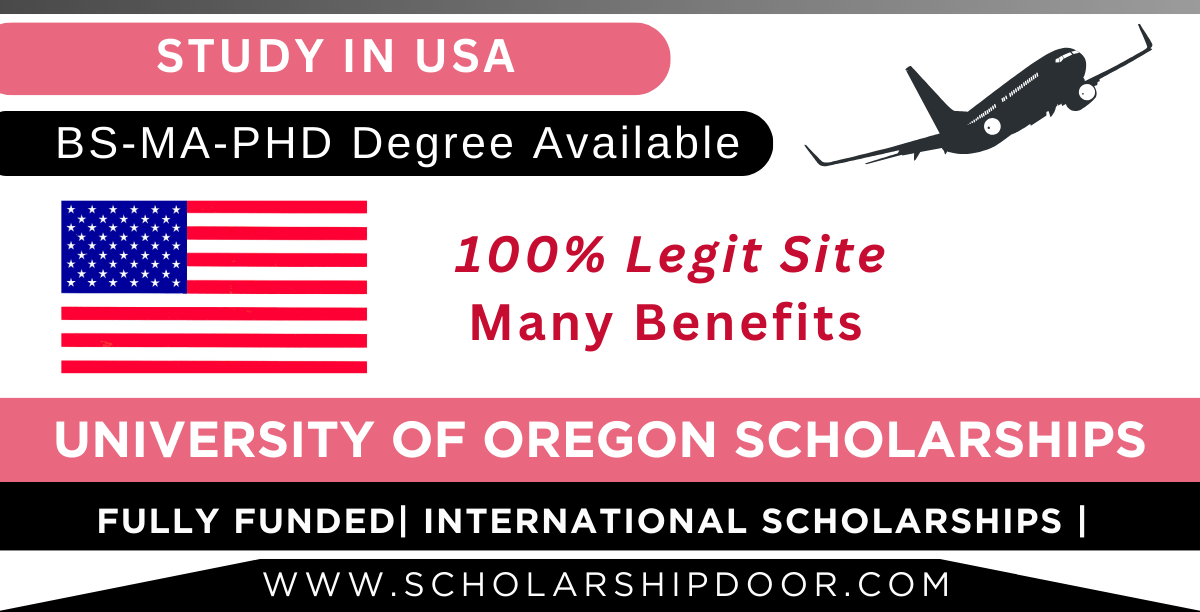 University of Oregon USA Scholarships 2024