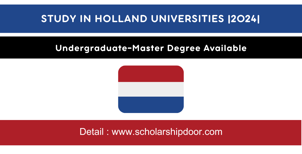 Study in Holland Universities 2024-25