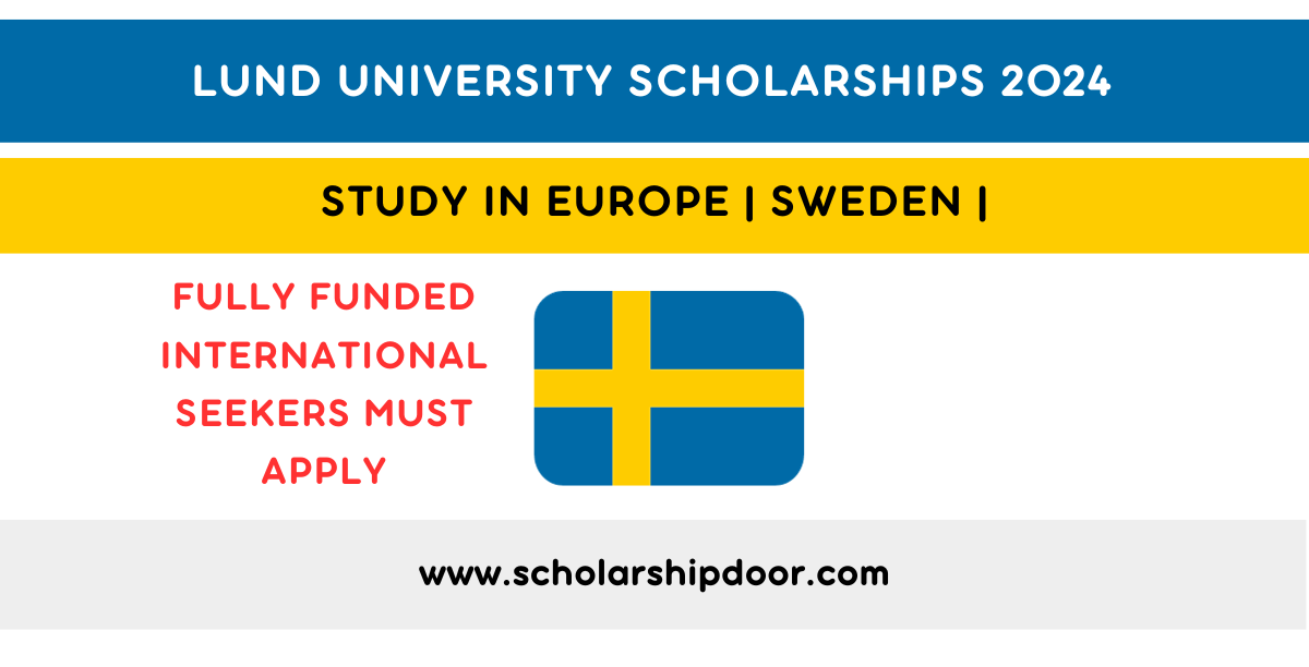 Lund University Scholarship For International Students 2024