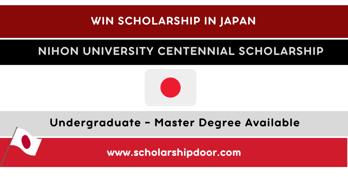 Scholarship in Japan Nihon University 2024