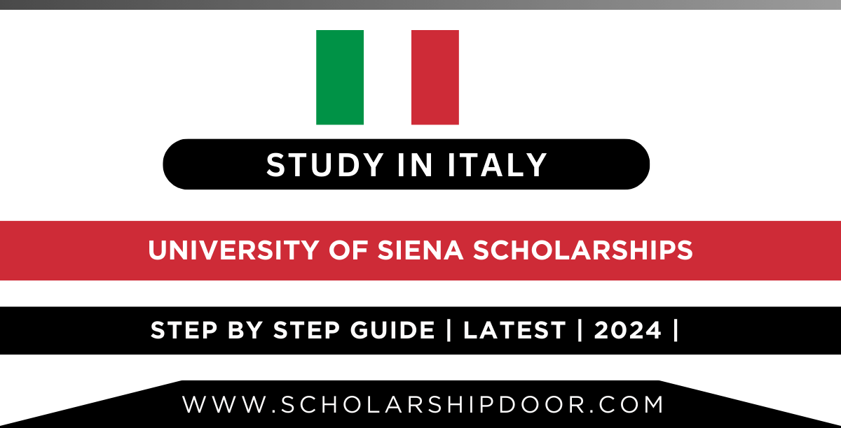 University of Siena Italy International Scholarship 2024
